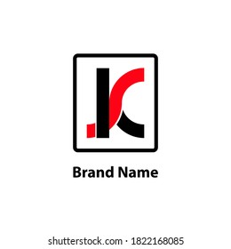 the letters K and S are black and red for the logo