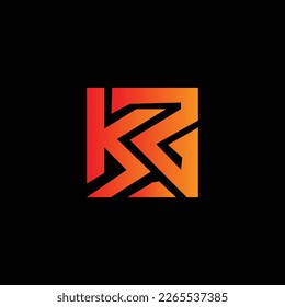 The letters K and S are interconnected. A combined logo between the letters K and S can also be formed by placing the letters K and S interconnected with each other.