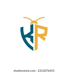 Logotipo de control de plagas de KR