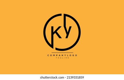 letters, KY icon, KY symbol

