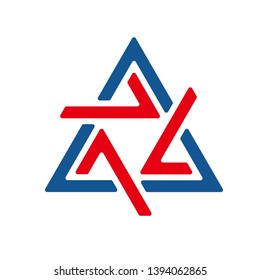 the letters LA abstract luxury technology