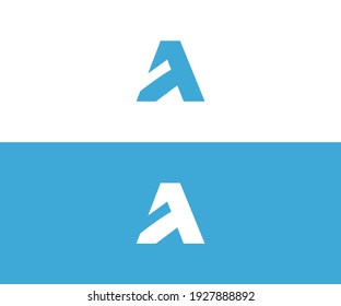 Letters AT Logo Design. Creative Modern A T Letters icon vector Illustration