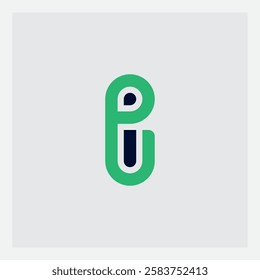 Letters Logo Design Template. IE - logotype. I and E.