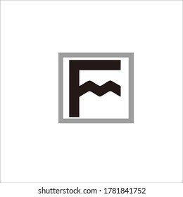 
LETTERS LOGO "FM" FOR YOUR COMPANY NAME AND BRAND PRODUCT