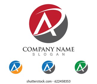 A letters logos and symbols