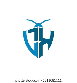 Letters LX Pest Control Logo