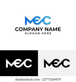 letters "M", "E", and "C" intertwined to form a continuous loop, suggesting growth, evolution, and endless possibilities. The design conveys a sense of connection, collaboration, and a forward-moving