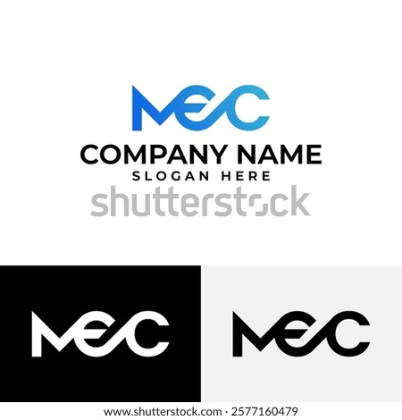 letters "M", "E", and "C" intertwined to form a continuous loop, suggesting growth, evolution, and endless possibilities. The design conveys a sense of connection, collaboration, and a forward-moving