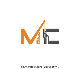 Letters Mc Real Estate Construction Logo Stock Vector (Royalty Free ...