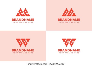 Letters MEE WEE EE, suitable for any business