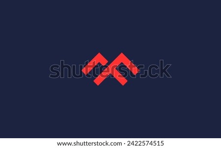letters mf or fm logo icon design vector design template inspiration