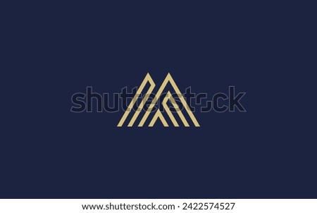 letters mf or fm logo icon design vector design template inspiration