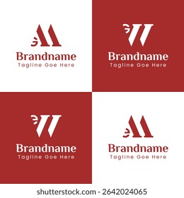 Letters MG WG ME WE Monogram Logo, suitable for any business with MG GM WG GW ME EM WE EW initials
