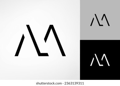 The letters ML or LM are arranged simply from thin lines that look clean and modern. A logo that looks sophisticated and elegant. Best for fashion company logos, wedding monograms, or personal brand.