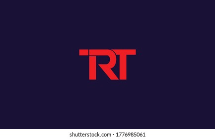 Buchstaben Monogramm Symbol-Logo TRT