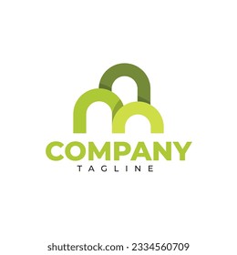 Letters nnn logo icon vector element for landscape or cleaning company