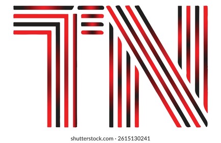 Letters NT and TN Pillar Logo, suitable for business with NT and TN related to Pillar