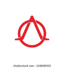 letters o linked arrows up logo 