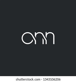 Letters O N N Joint logo icon vector element.
