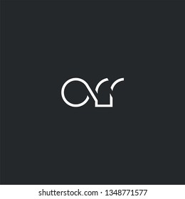 Letters O R R Joint logo icon vector element.