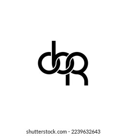 Letters OBR Logo Simple Modern Clean