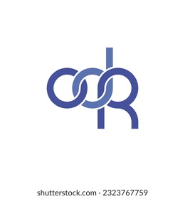 Letters ODR Monogram logo design