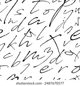 letras sobre fondo negro con patrón transparente.
