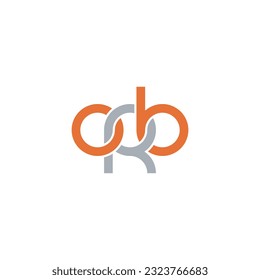Letters ORB Monogram logo design