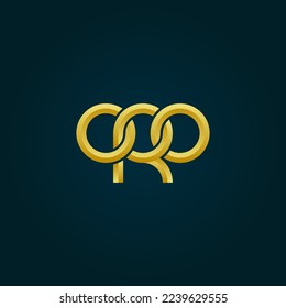 Briefe ORO Logo Einfache, moderne Sauberkeit