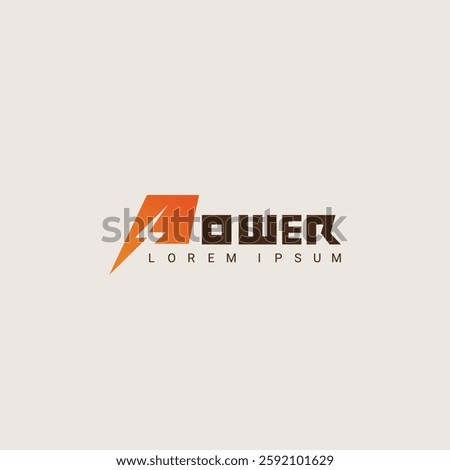 letters P with flash logo, Lightning Thunder Letter Logo Design P, Flash logotype, initial P power logo design symbol vector template