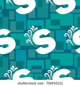 Letters  pattern. Background texture.  Vector illustration.