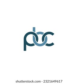 Letters PBC Monogram logo design