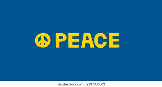 Letters of peace made from paper work.Vector illustration.