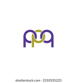 Letters PPQ Monogram logo design