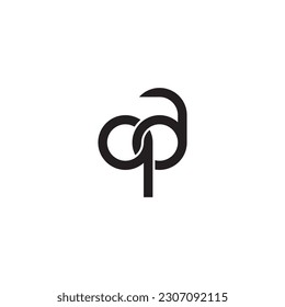 Letters QA Monogram logo design