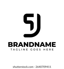 Letters QJ Monogram Logo, for business with JQ or QJ initials