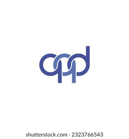 Letters QQD Monogram logo design