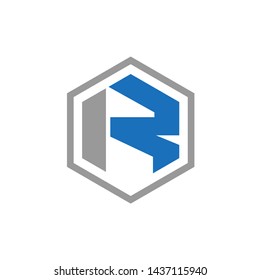 letters I and R form the hexagon