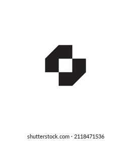 
letters R, J and O point symbol simple logo vector