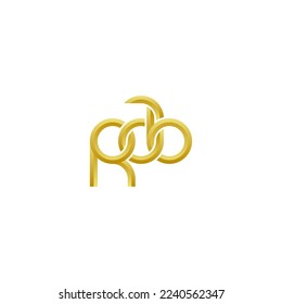Letters RAB Logo Simple Modern Clean