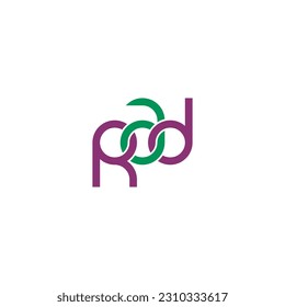 Letters RAD Monogram logo design