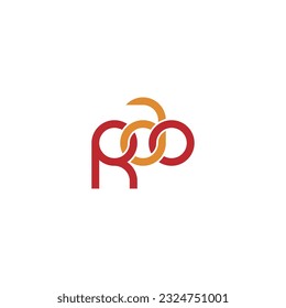 Buchstaben RAO-Logo-Design