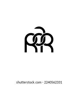 Letters RAR Logo Simple Modern Clean