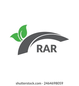 Letters RAR, RAR logo  vector template. Creative  modern letter logo design. Vector design.