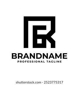 Letters RG Monogram Logo, suitable for any business with GR or RG initials