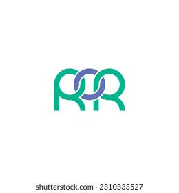 Letters ROR Monogram logo design