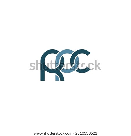 Letters RPC Monogram logo design