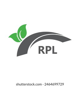 Letters RPL, RPL logo  vector template. Creative  modern letter logo design. Vector design.