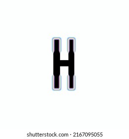 letters set fantasy cosmic holographic font vector illustration
