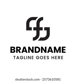 Letters SF Lowercase Logo, suitable for any business with SF or FS initials
